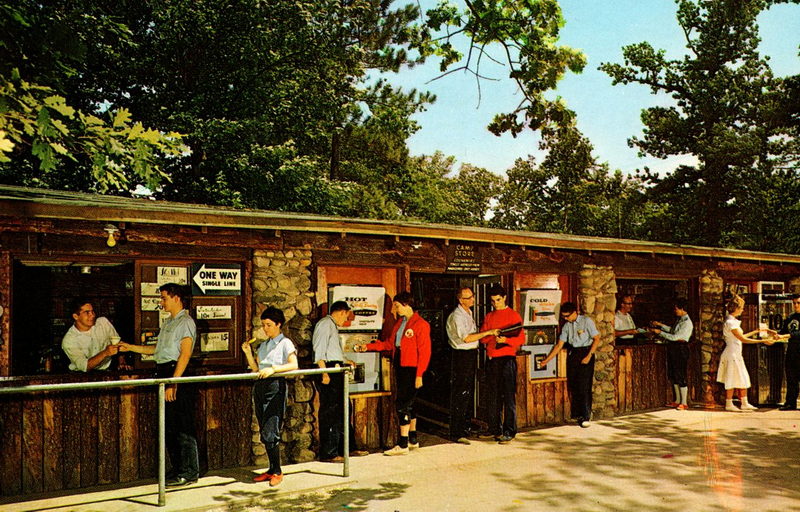 Interlochen Center for the Arts - Vintage Postcard Of Camp Store (newer photo)